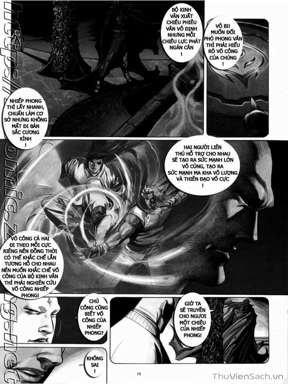 Truyện Tranh Phong Vân Manhua trang 3