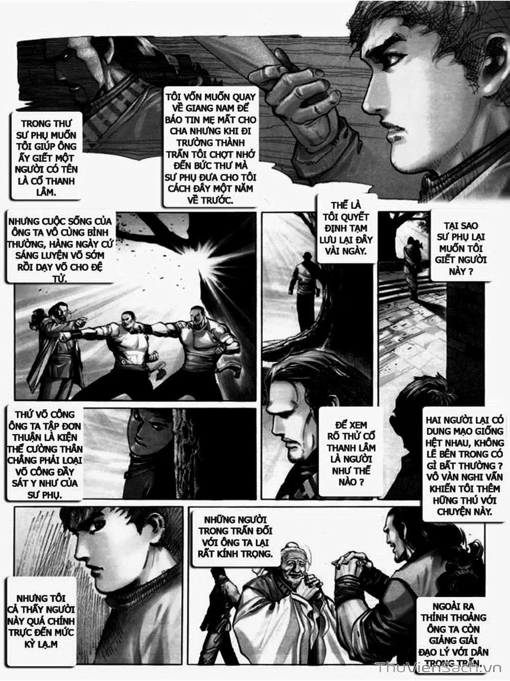 Truyện Tranh Phong Vân Manhua trang 3