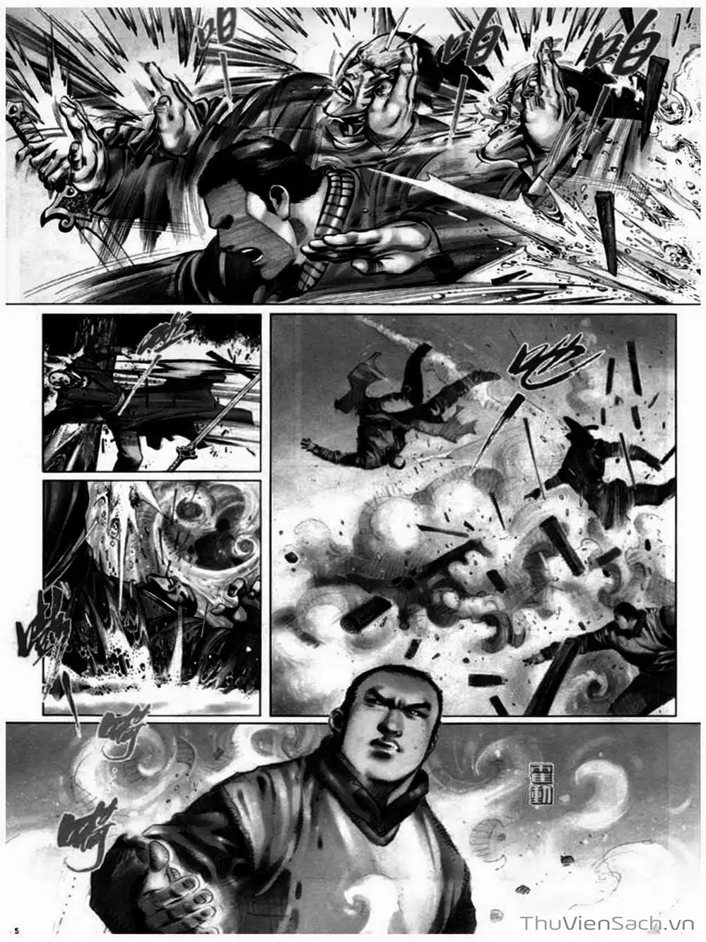 Truyện Tranh Phong Vân Manhua trang 3