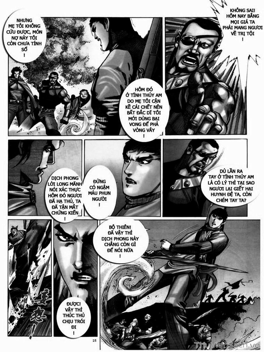 Truyện Tranh Phong Vân Manhua trang 3