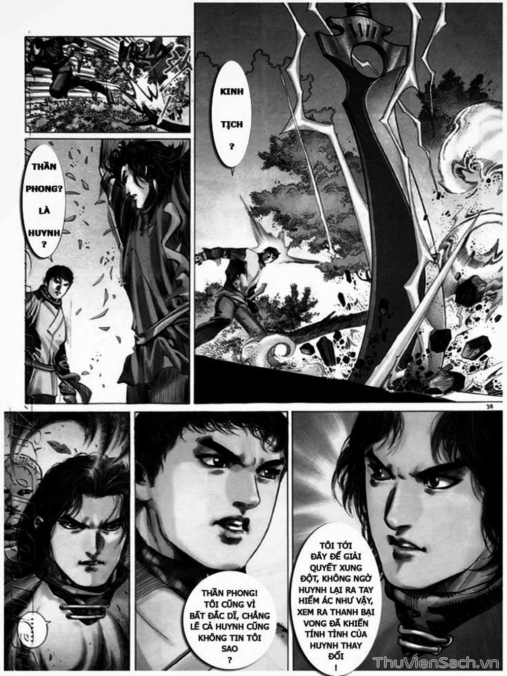 Truyện Tranh Phong Vân Manhua trang 3