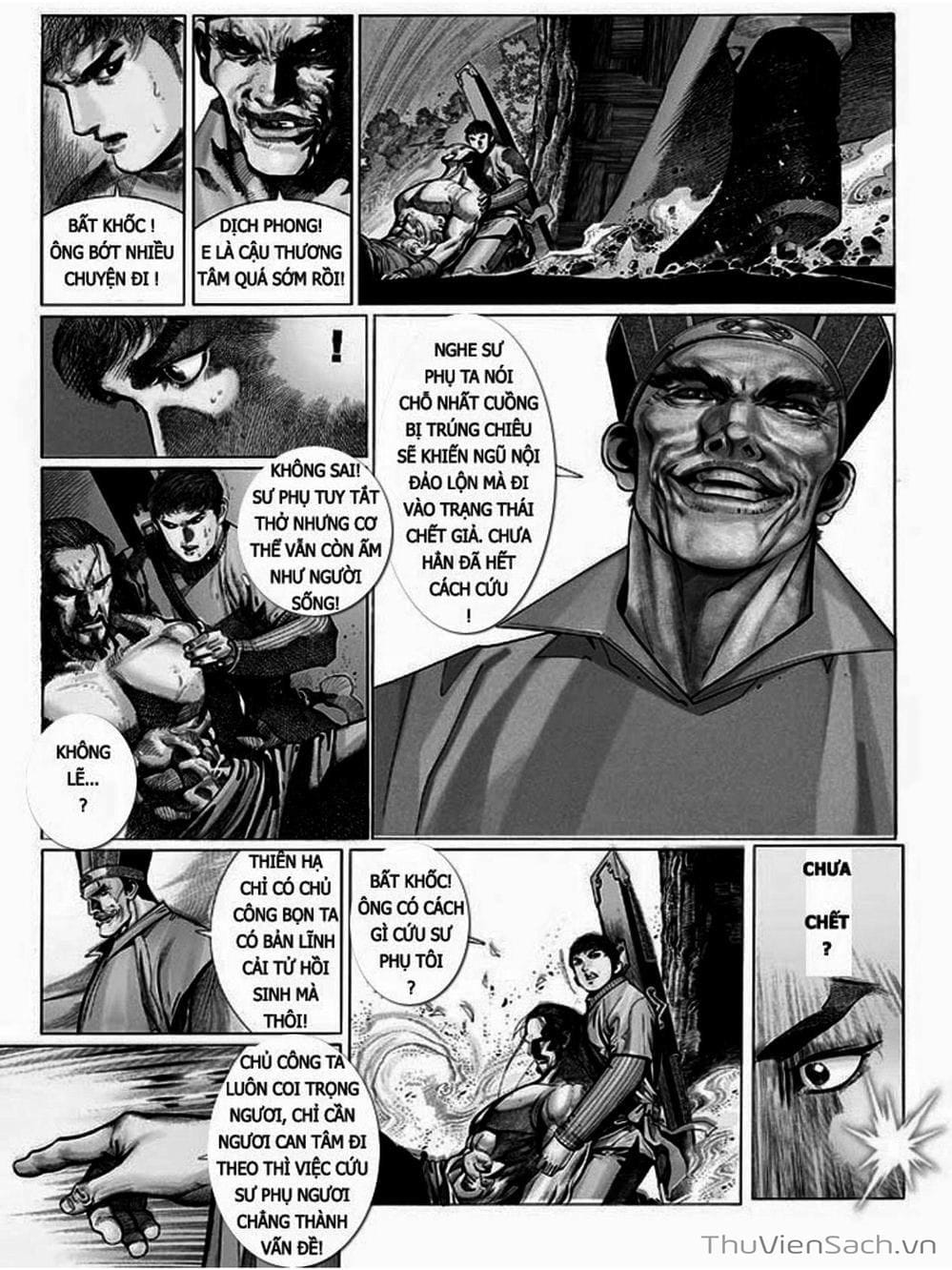 Truyện Tranh Phong Vân Manhua trang 3