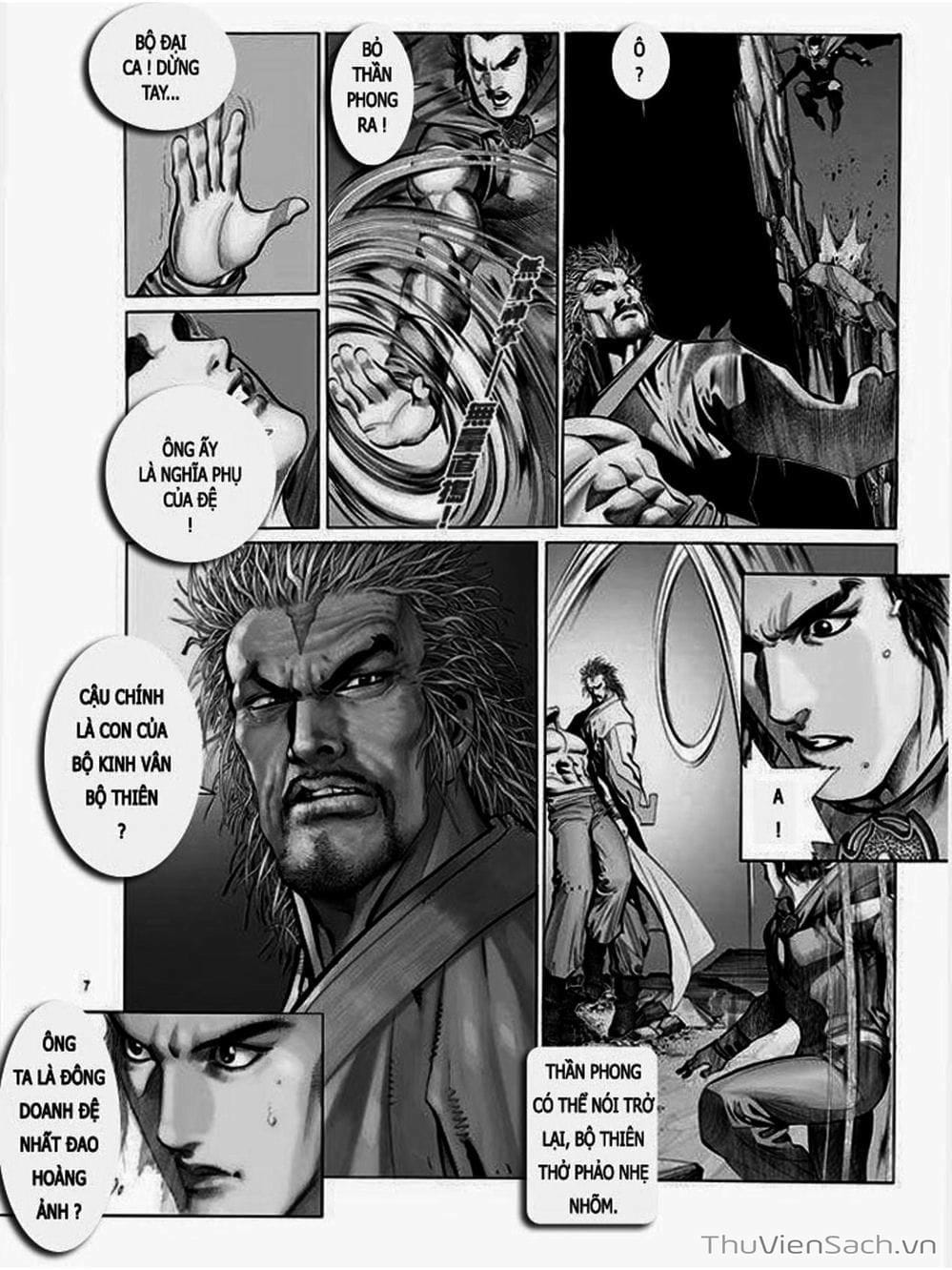 Truyện Tranh Phong Vân Manhua trang 3