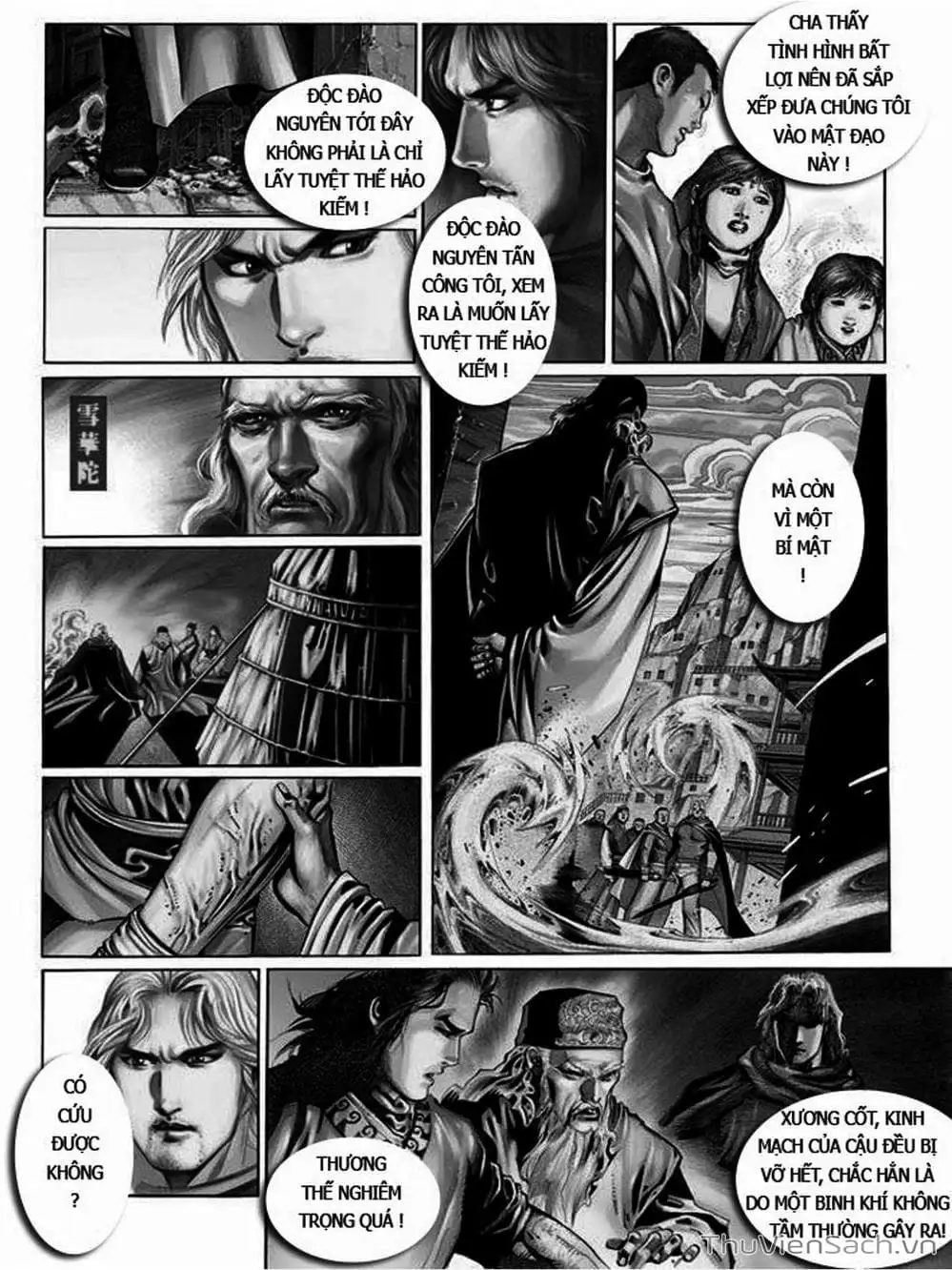 Truyện Tranh Phong Vân Manhua trang 3