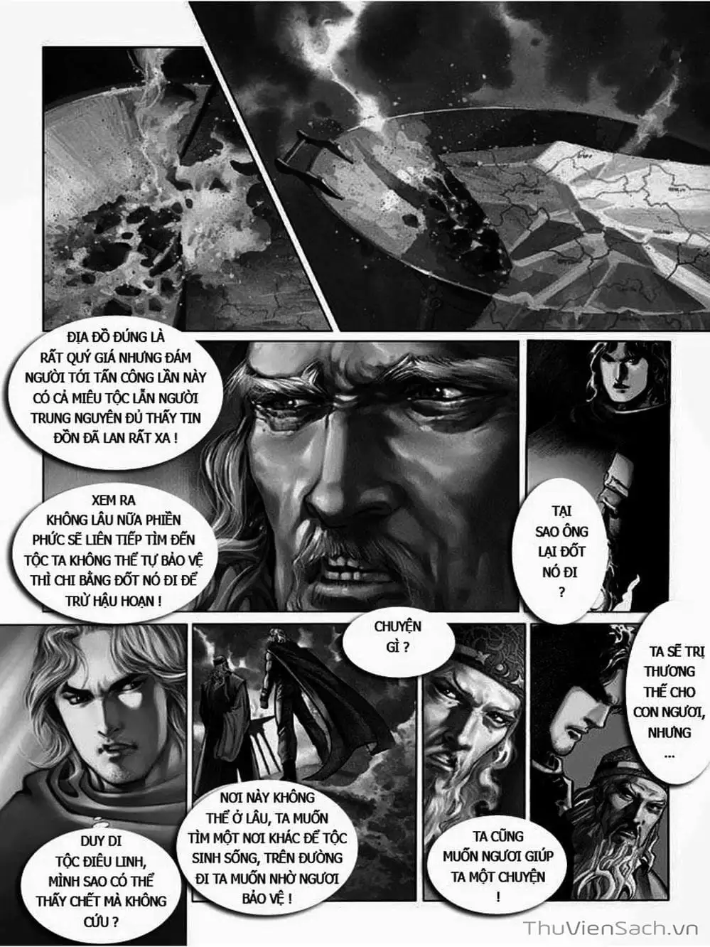 Truyện Tranh Phong Vân Manhua trang 3