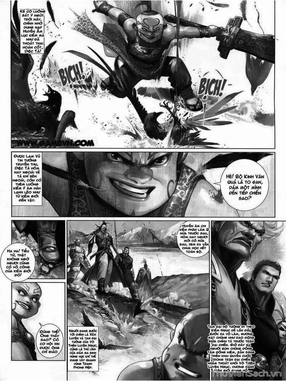 Truyện Tranh Phong Vân Manhua trang 3