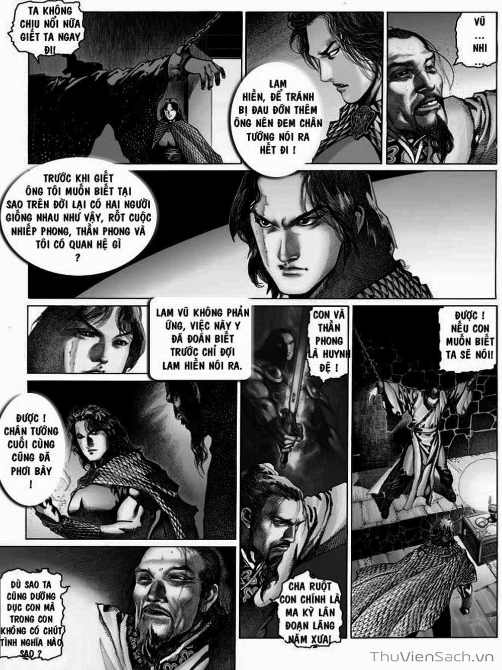 Truyện Tranh Phong Vân Manhua trang 3