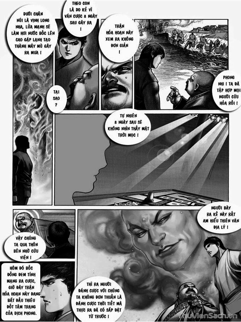 Truyện Tranh Phong Vân Manhua trang 3