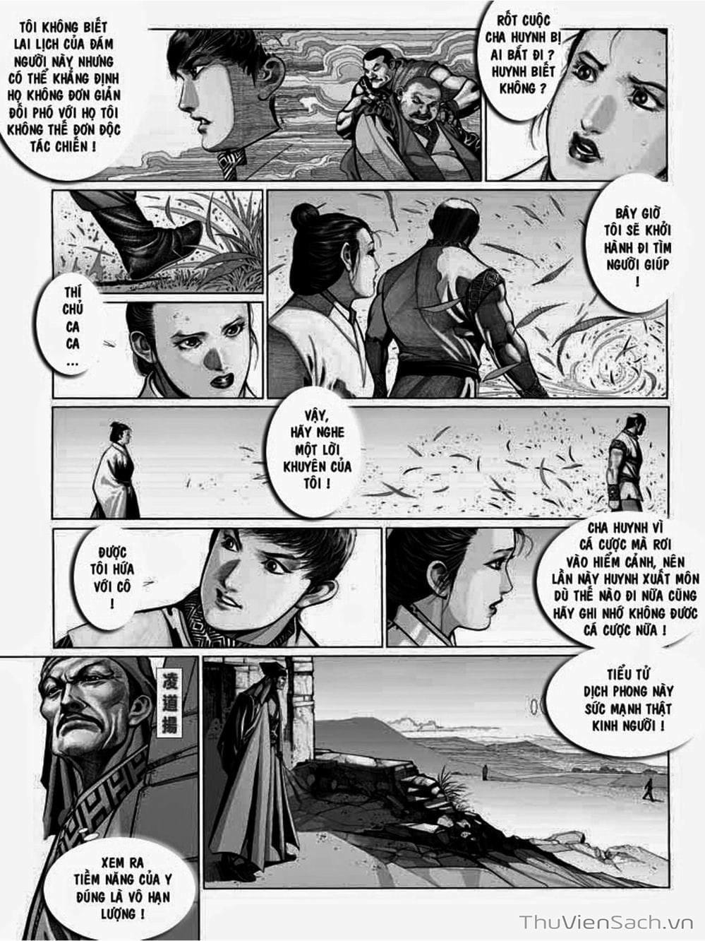 Truyện Tranh Phong Vân Manhua trang 3