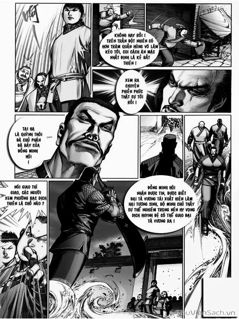 Truyện Tranh Phong Vân Manhua trang 3