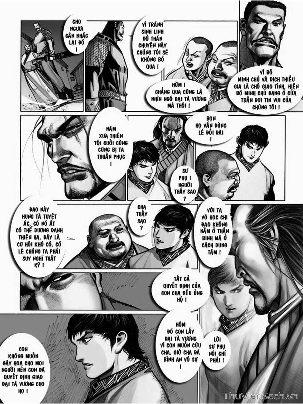 Truyện Tranh Phong Vân Manhua trang 3