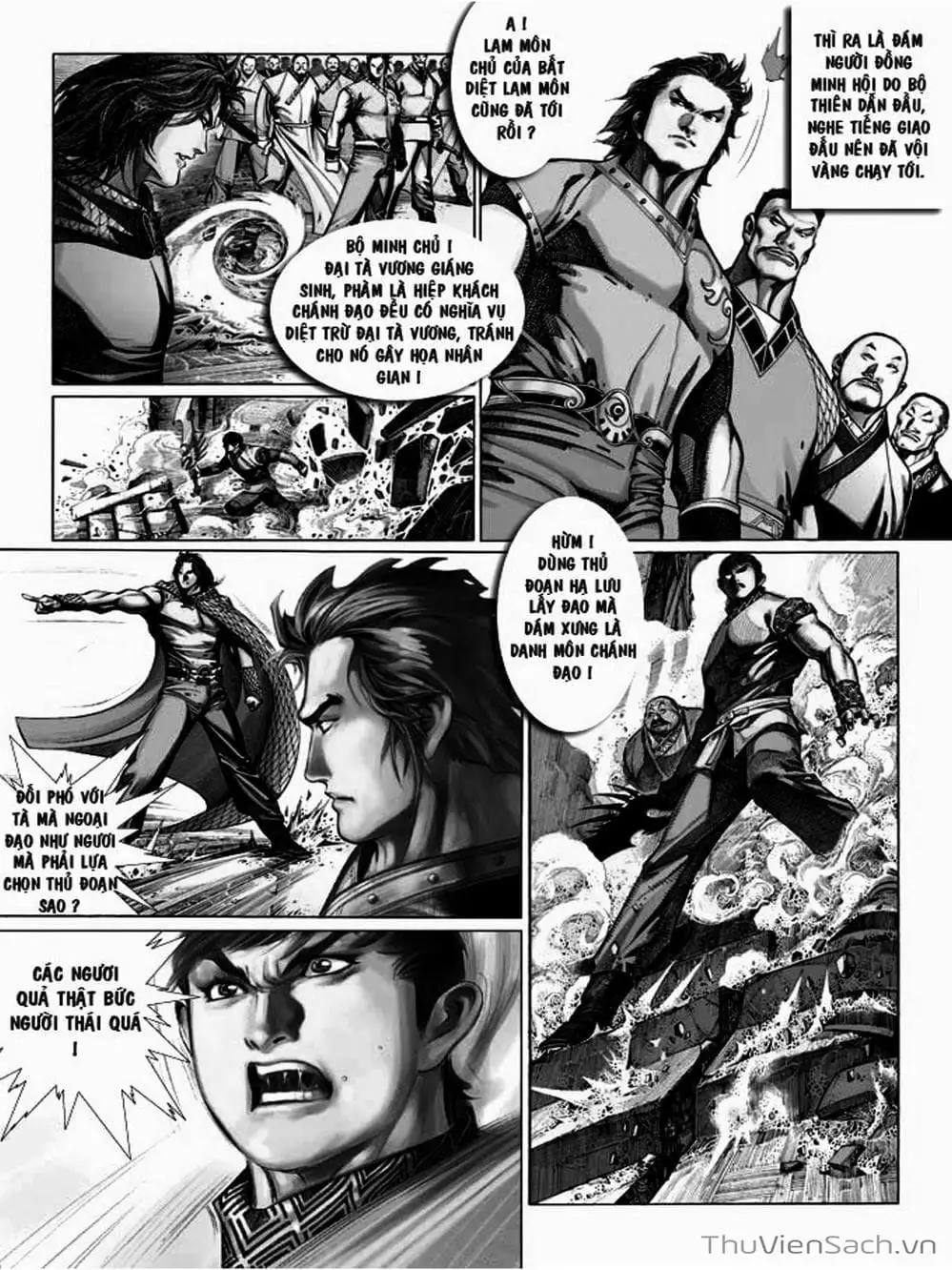 Truyện Tranh Phong Vân Manhua trang 3