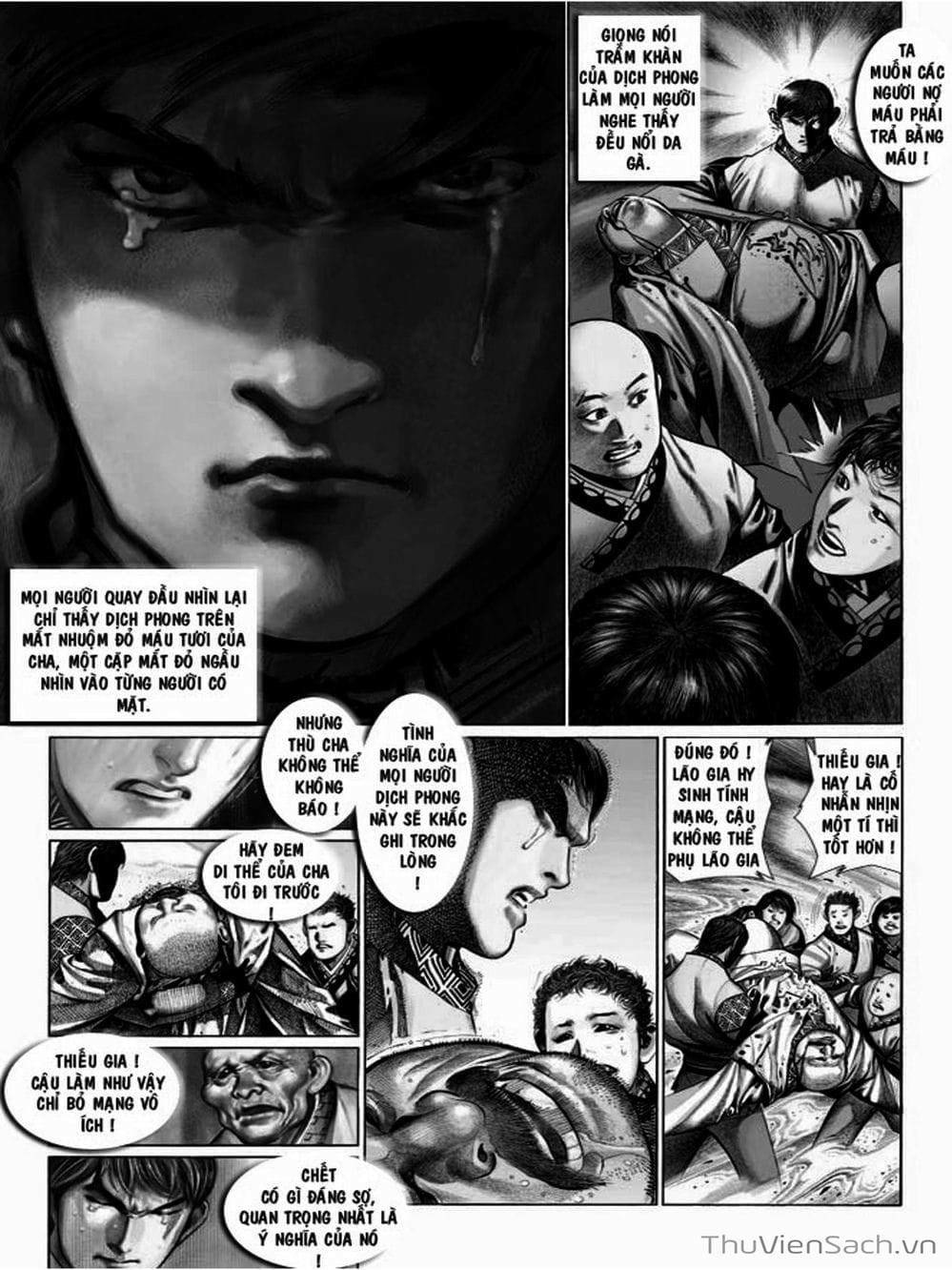 Truyện Tranh Phong Vân Manhua trang 3