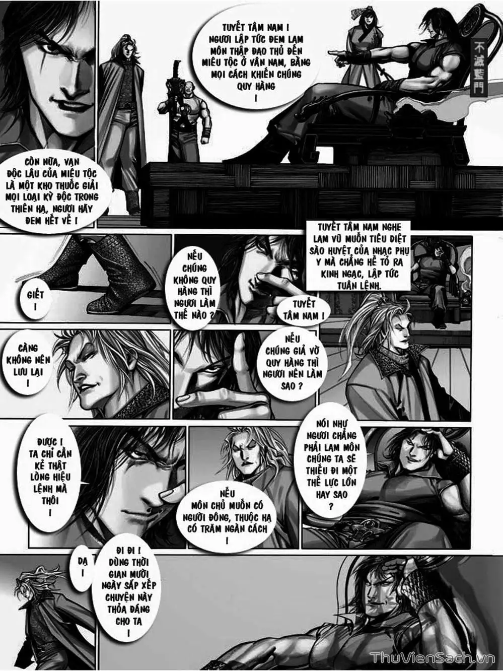 Truyện Tranh Phong Vân Manhua trang 3