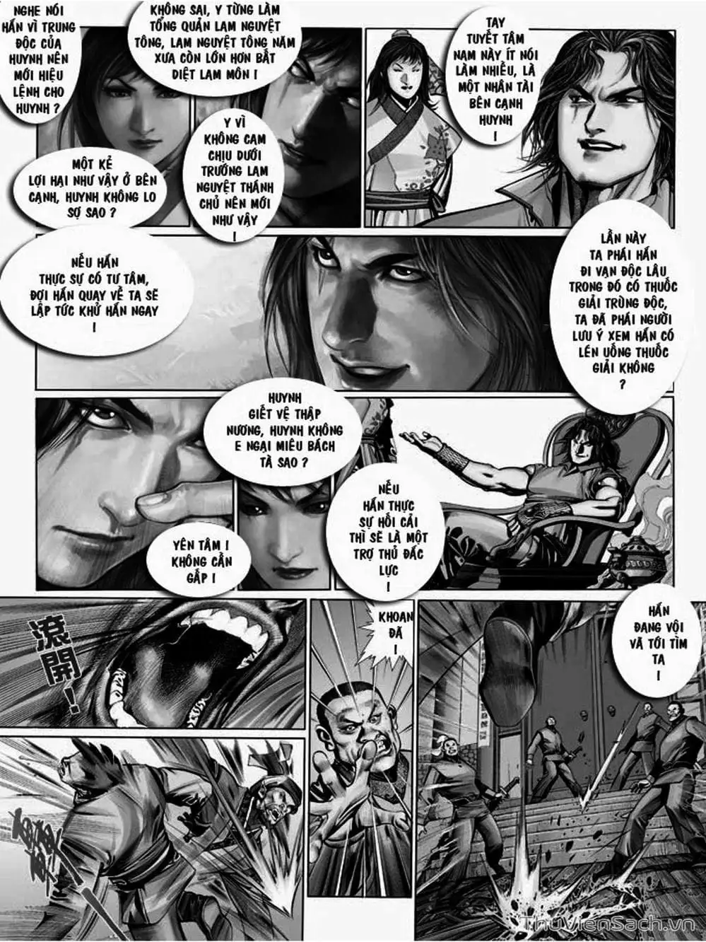 Truyện Tranh Phong Vân Manhua trang 3