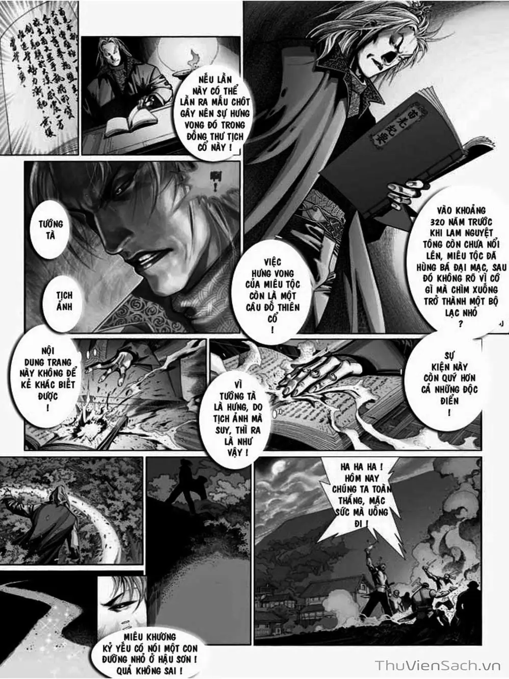 Truyện Tranh Phong Vân Manhua trang 3