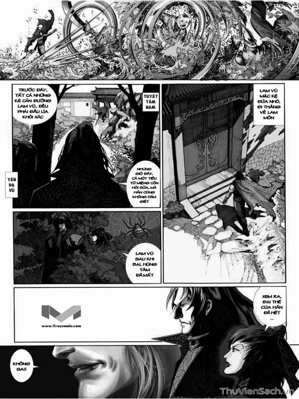 Truyện Tranh Phong Vân Manhua trang 3