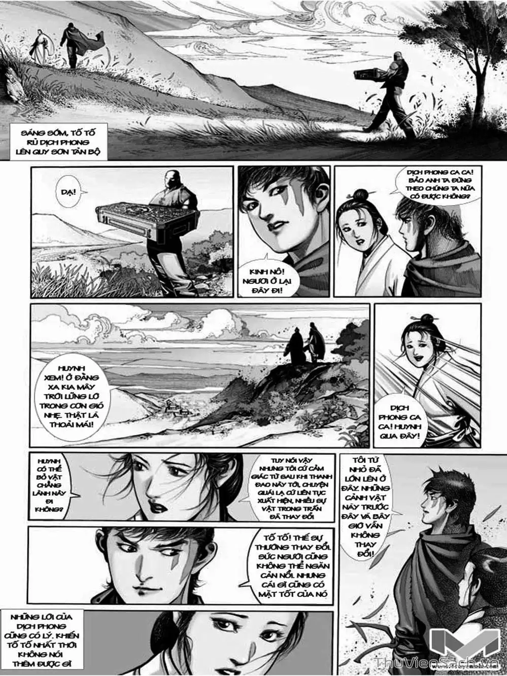 Truyện Tranh Phong Vân Manhua trang 3