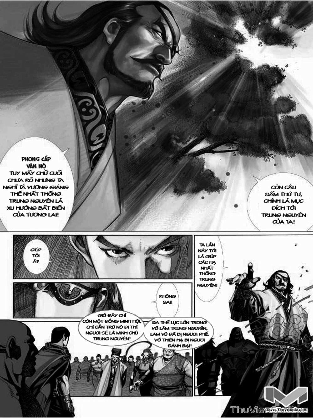 Truyện Tranh Phong Vân Manhua trang 3