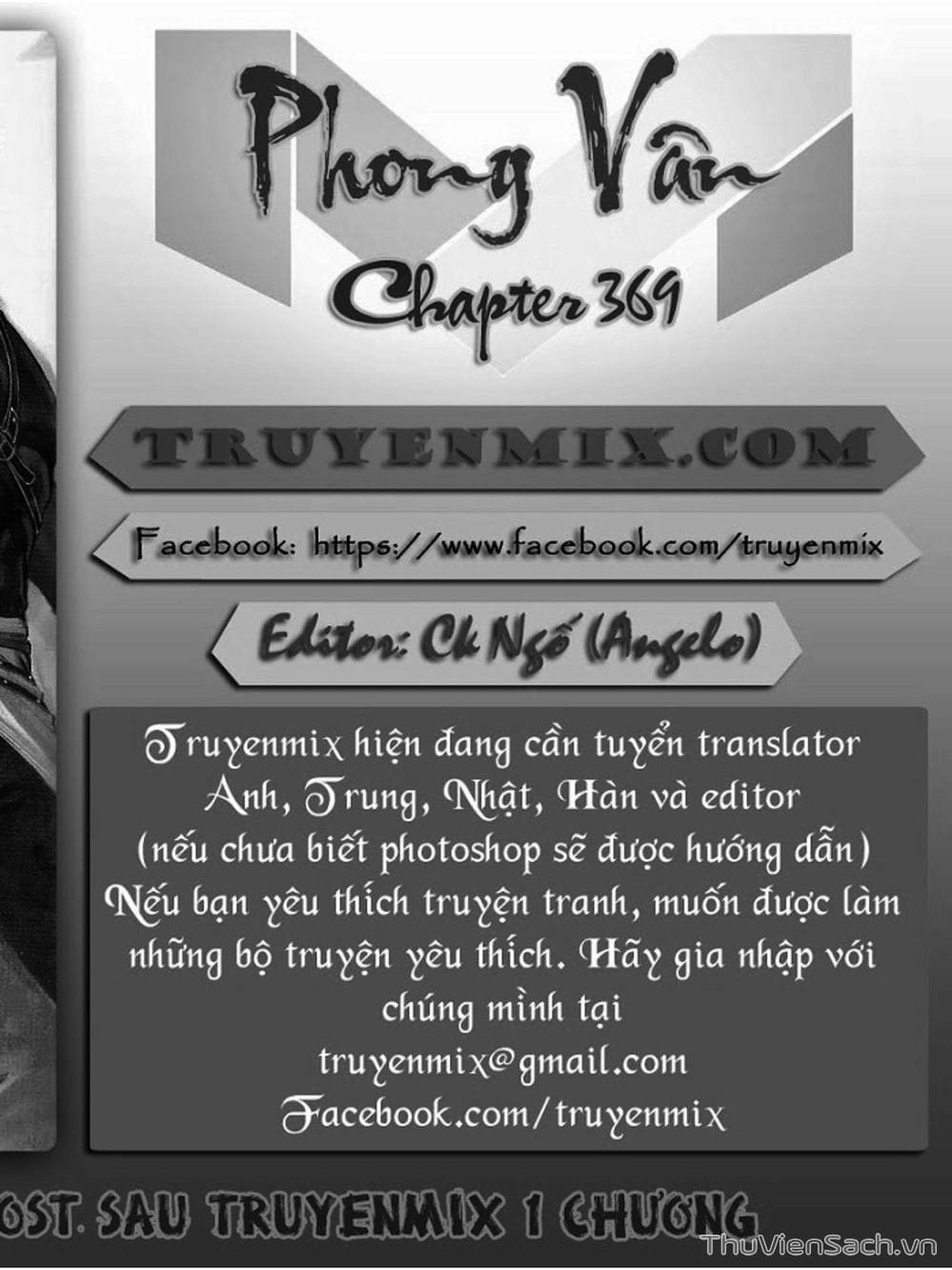 Truyện Tranh Phong Vân Manhua trang 3