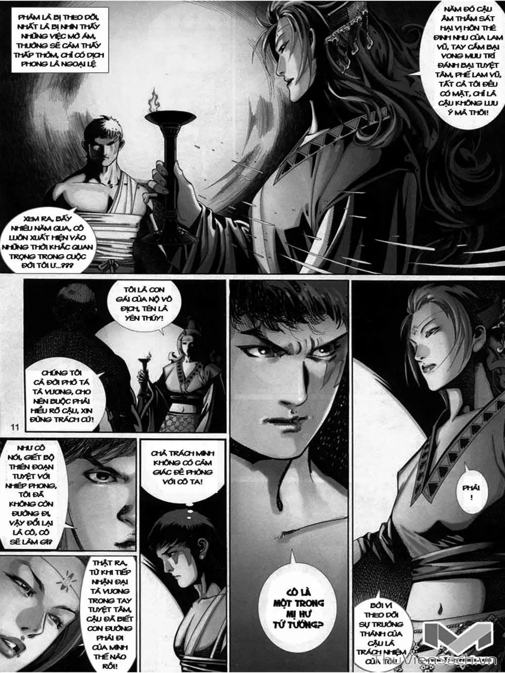 Truyện Tranh Phong Vân Manhua trang 3