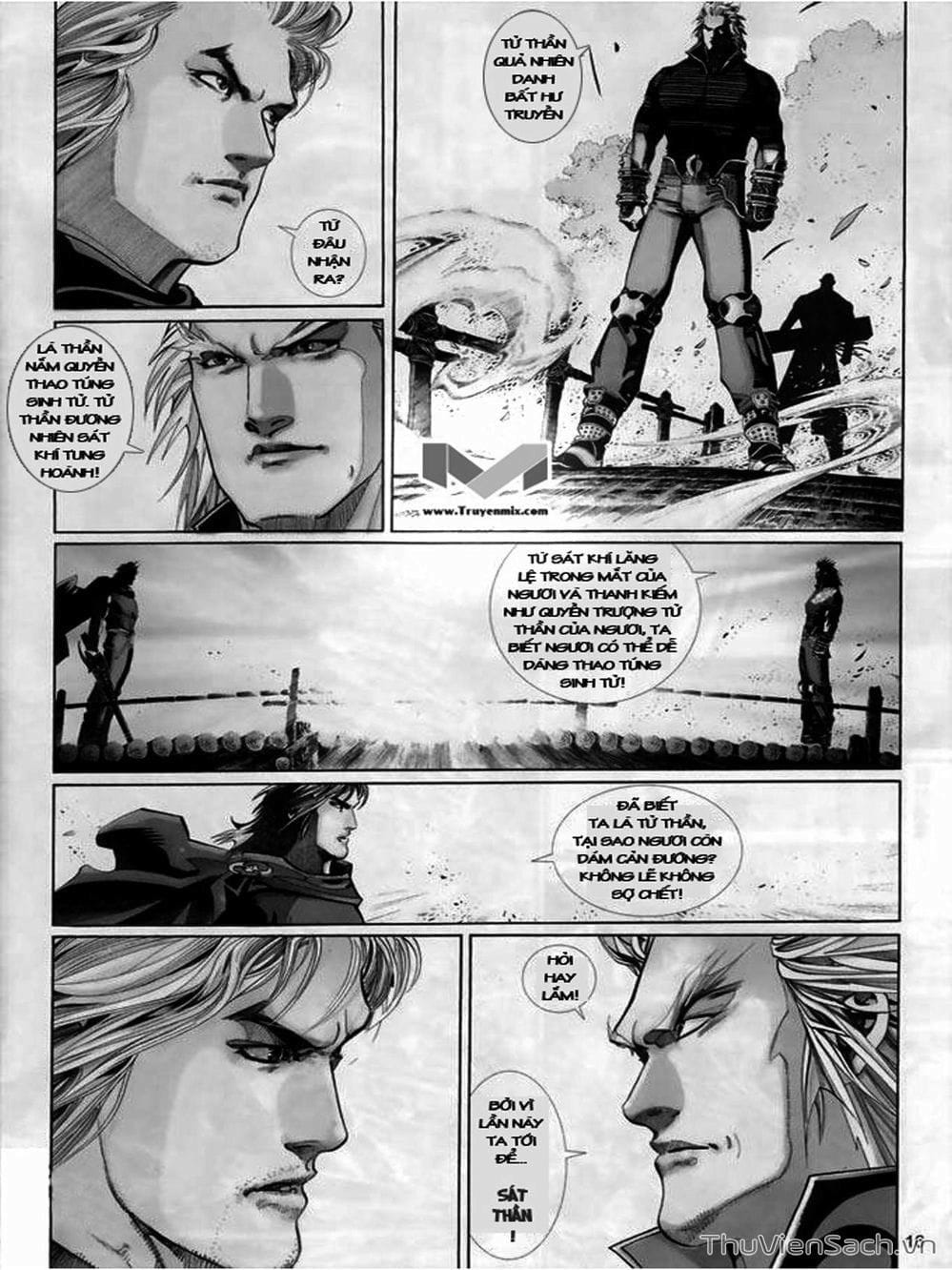 Truyện Tranh Phong Vân Manhua trang 3