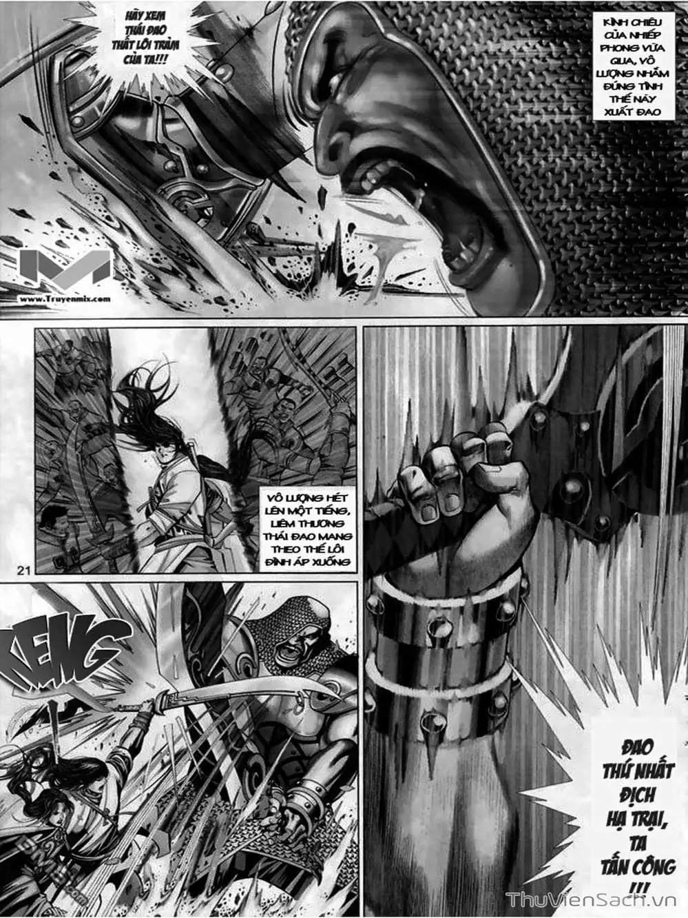 Truyện Tranh Phong Vân Manhua trang 3