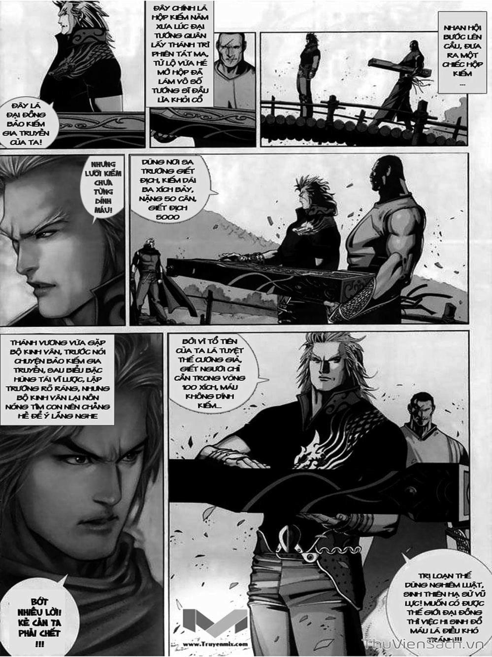 Truyện Tranh Phong Vân Manhua trang 3