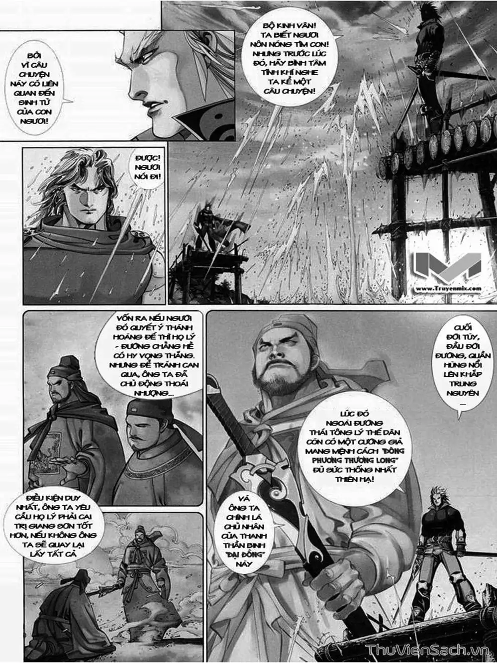 Truyện Tranh Phong Vân Manhua trang 3