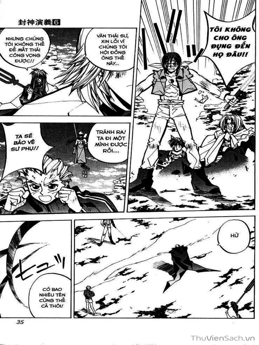 Truyện Tranh Phong Thần Diễn Nghĩa - Houshin Engi trang 4