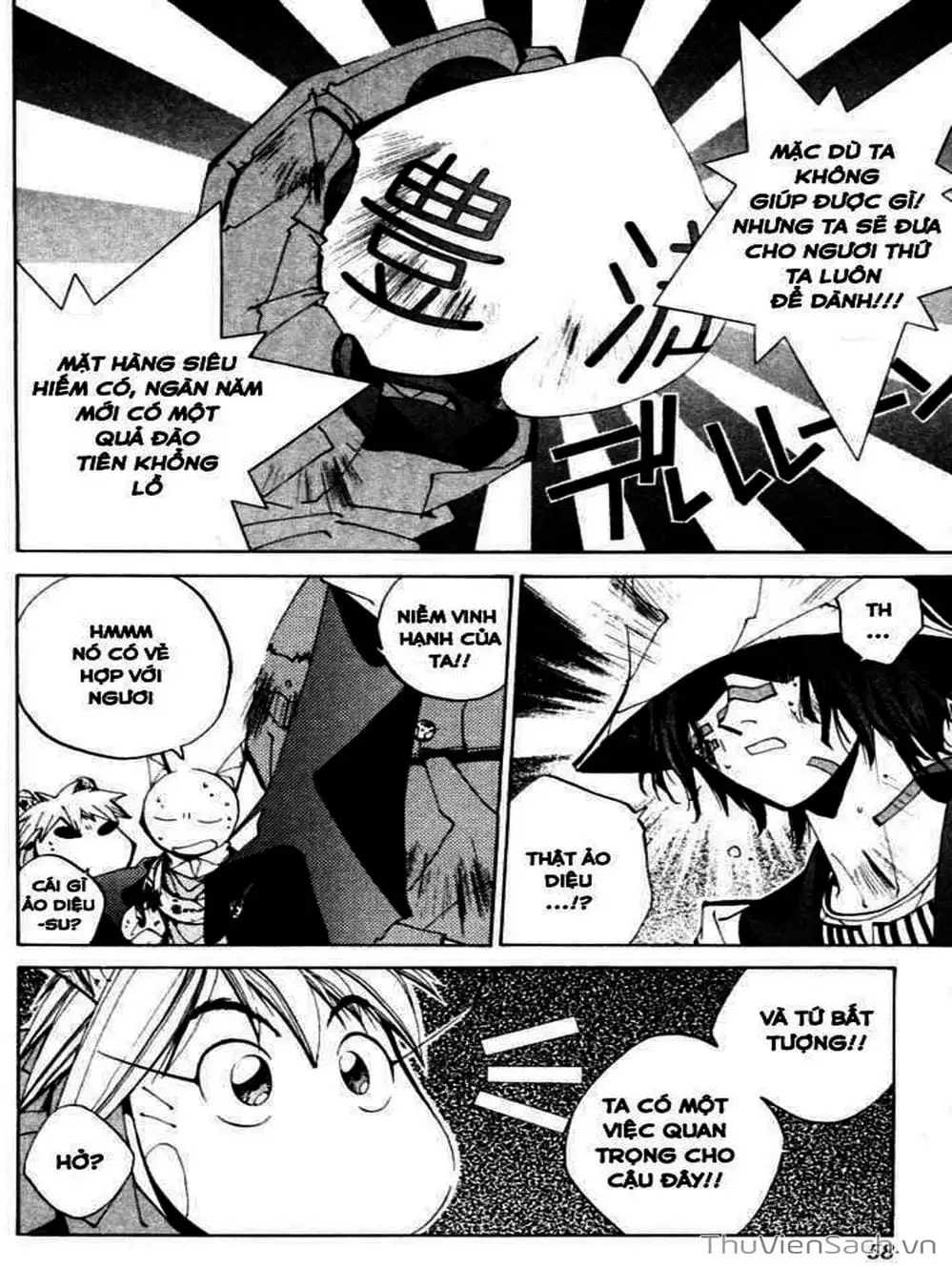 Truyện Tranh Phong Thần Diễn Nghĩa - Houshin Engi trang 4