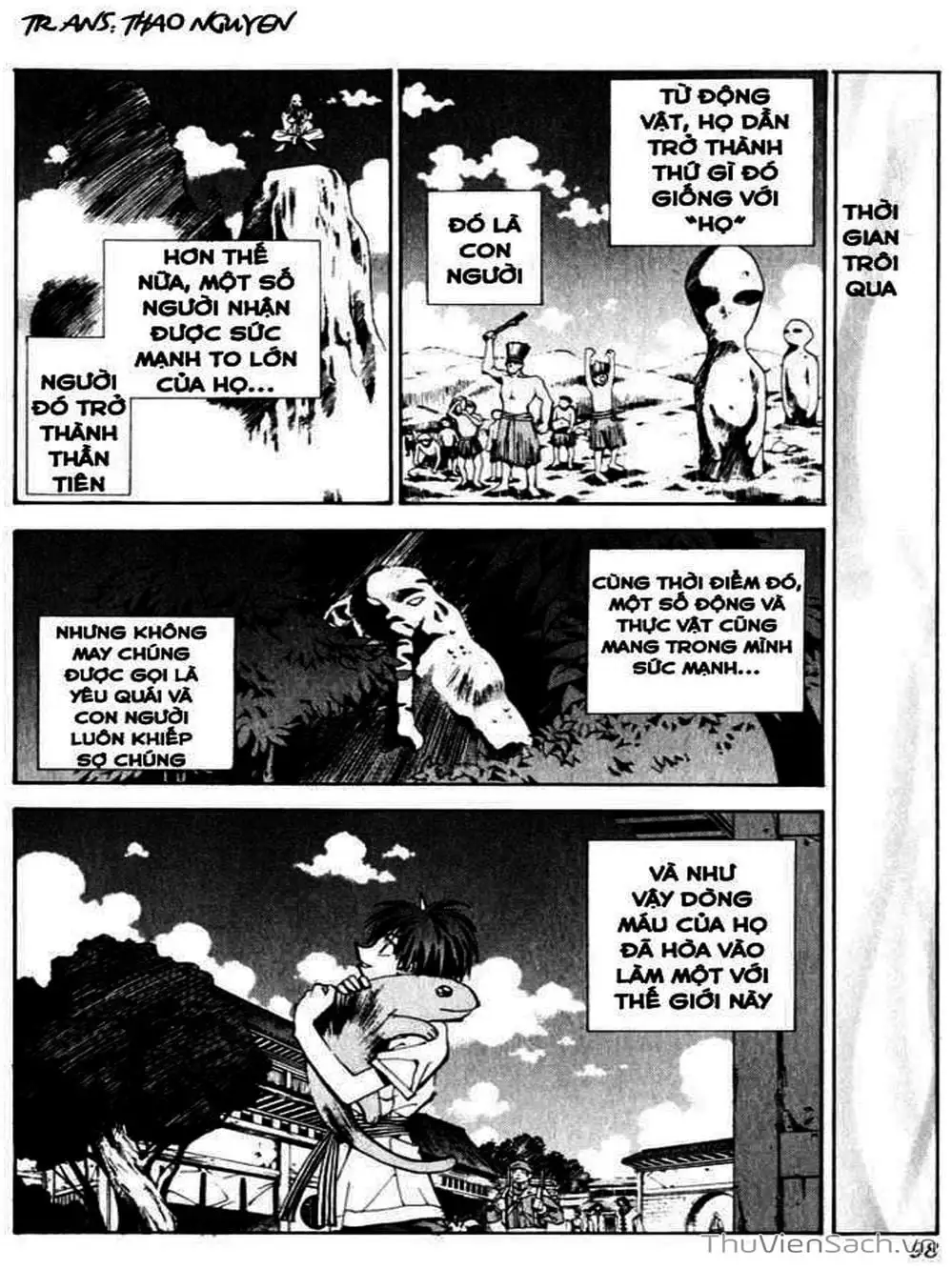 Truyện Tranh Phong Thần Diễn Nghĩa - Houshin Engi trang 4