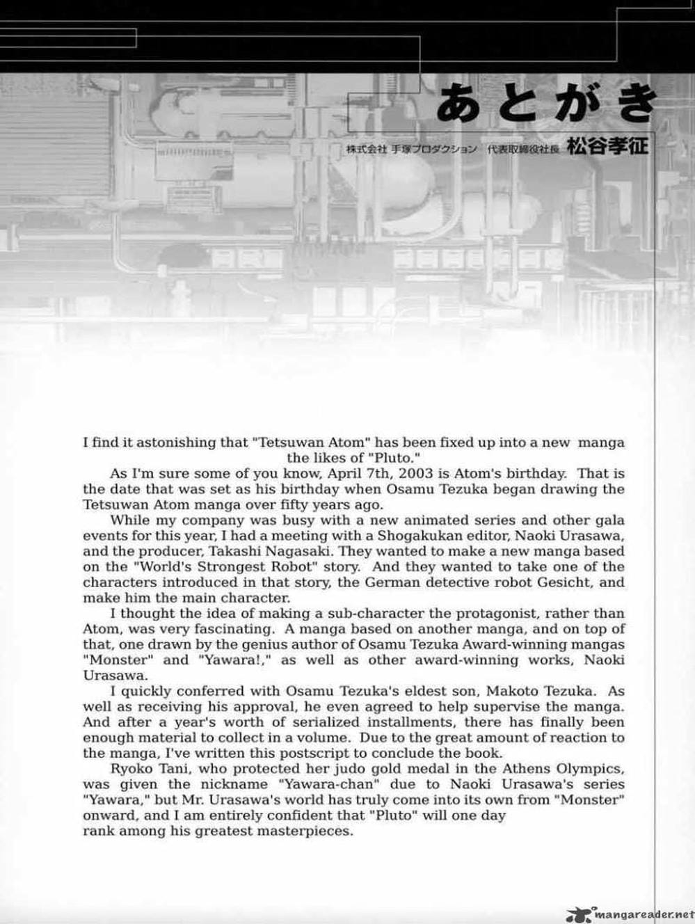 Truyện Tranh Pluto trang 6