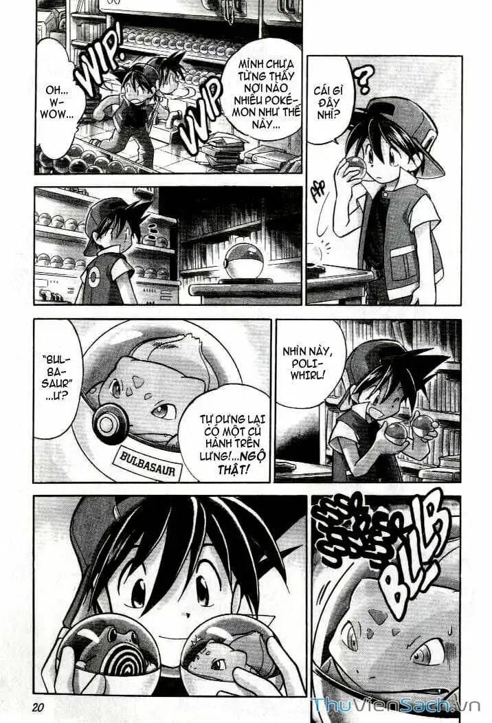 Truyện Tranh Thú Cưng Đặc Biệt - Pokemon Special trang 5