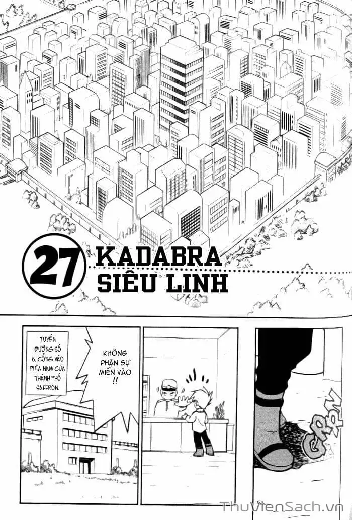 Truyện Tranh Thú Cưng Đặc Biệt - Pokemon Special trang 5