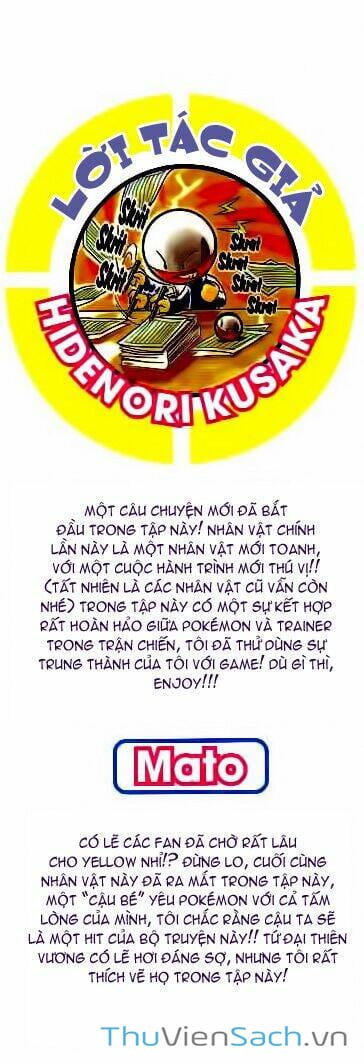 Truyện Tranh Thú Cưng Đặc Biệt - Pokemon Special trang 5