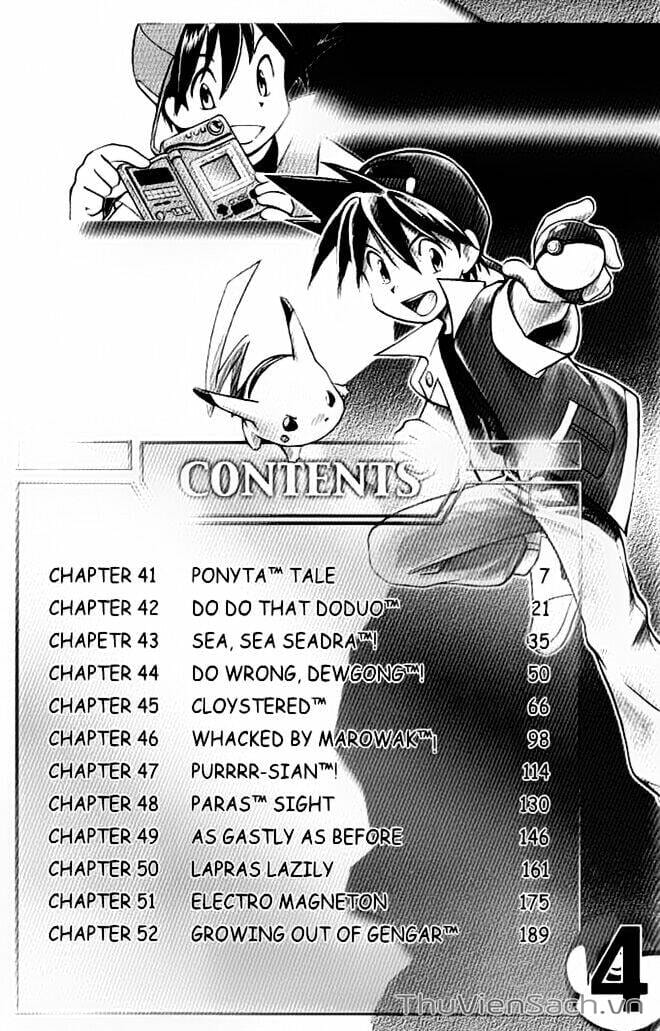 Truyện Tranh Thú Cưng Đặc Biệt - Pokemon Special trang 5