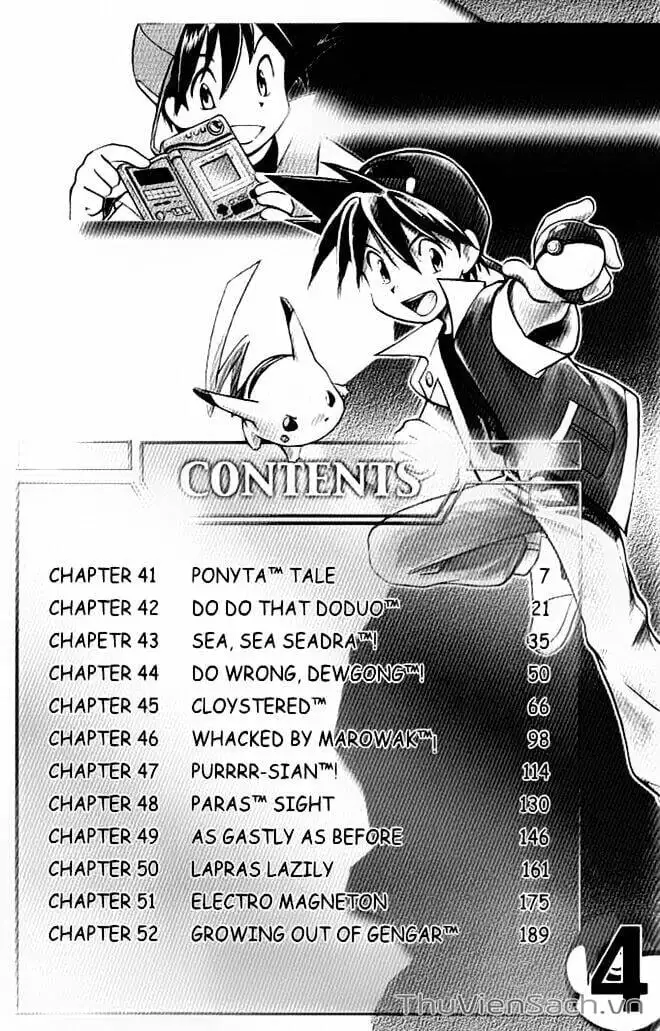 Truyện Tranh Thú Cưng Đặc Biệt - Pokemon Special trang 5