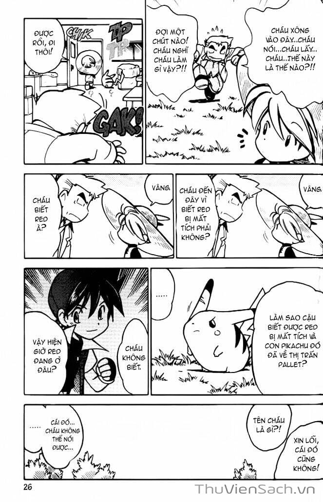 Truyện Tranh Thú Cưng Đặc Biệt - Pokemon Special trang 5