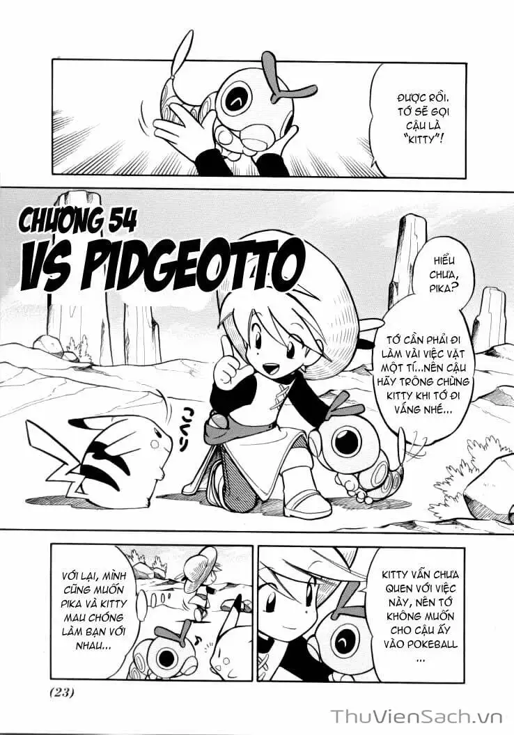 Truyện Tranh Thú Cưng Đặc Biệt - Pokemon Special trang 5