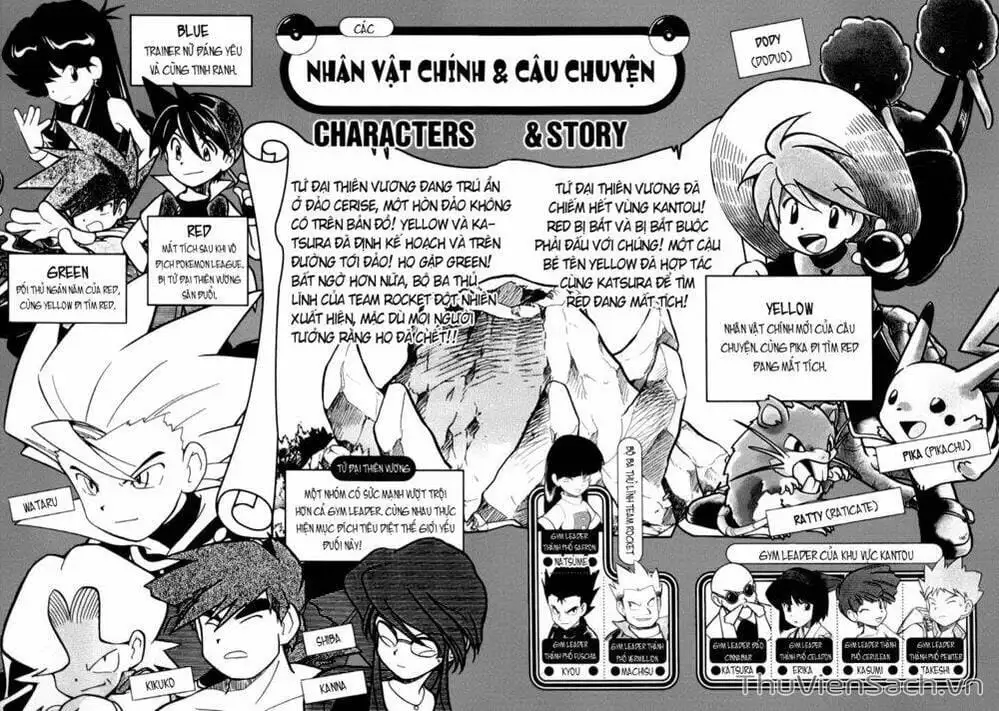 Truyện Tranh Thú Cưng Đặc Biệt - Pokemon Special trang 5