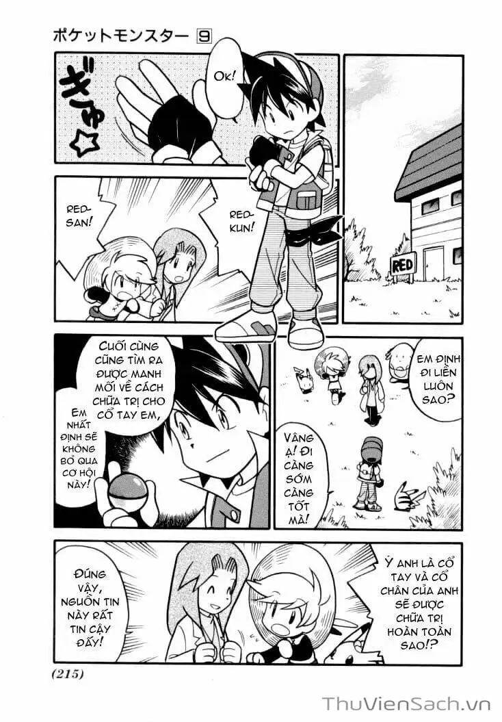 Truyện Tranh Thú Cưng Đặc Biệt - Pokemon Special trang 5