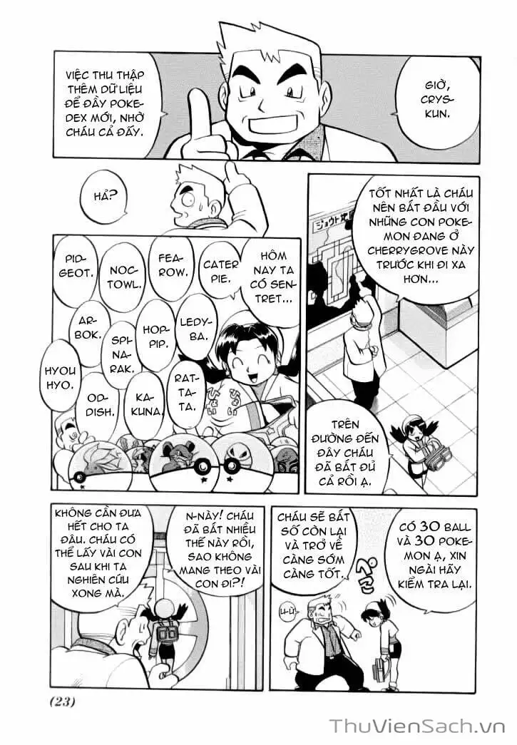 Truyện Tranh Thú Cưng Đặc Biệt - Pokemon Special trang 5