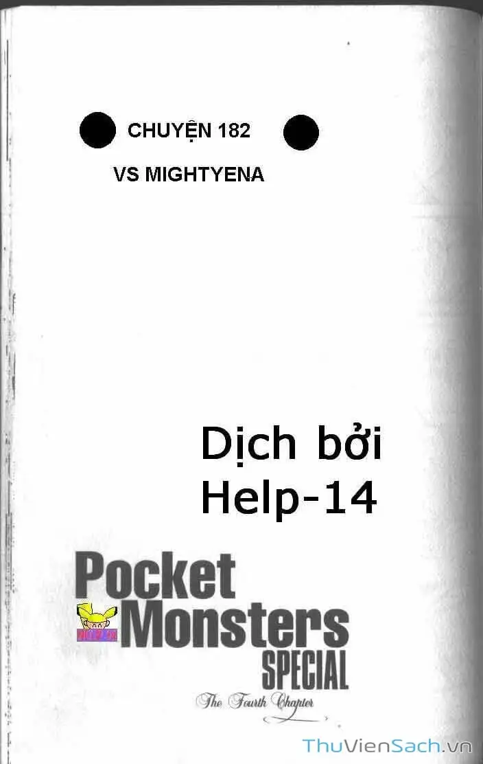 Truyện Tranh Thú Cưng Đặc Biệt - Pokemon Special trang 5