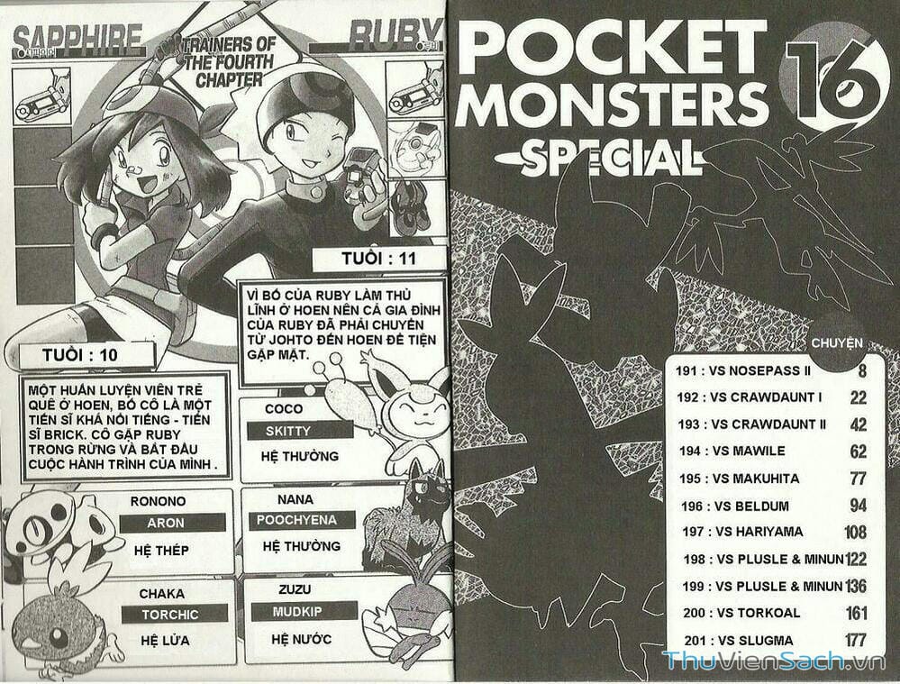 Truyện Tranh Thú Cưng Đặc Biệt - Pokemon Special trang 5