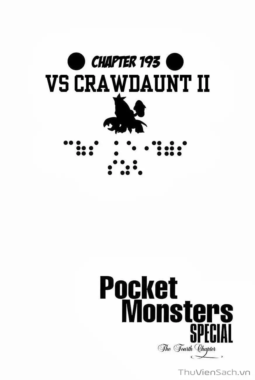 Truyện Tranh Thú Cưng Đặc Biệt - Pokemon Special trang 5