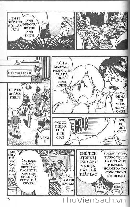 Truyện Tranh Thú Cưng Đặc Biệt - Pokemon Special trang 5