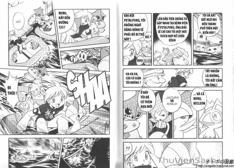 Truyện Tranh Thú Cưng Đặc Biệt - Pokemon Special trang 5
