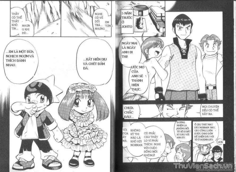 Truyện Tranh Thú Cưng Đặc Biệt - Pokemon Special trang 5