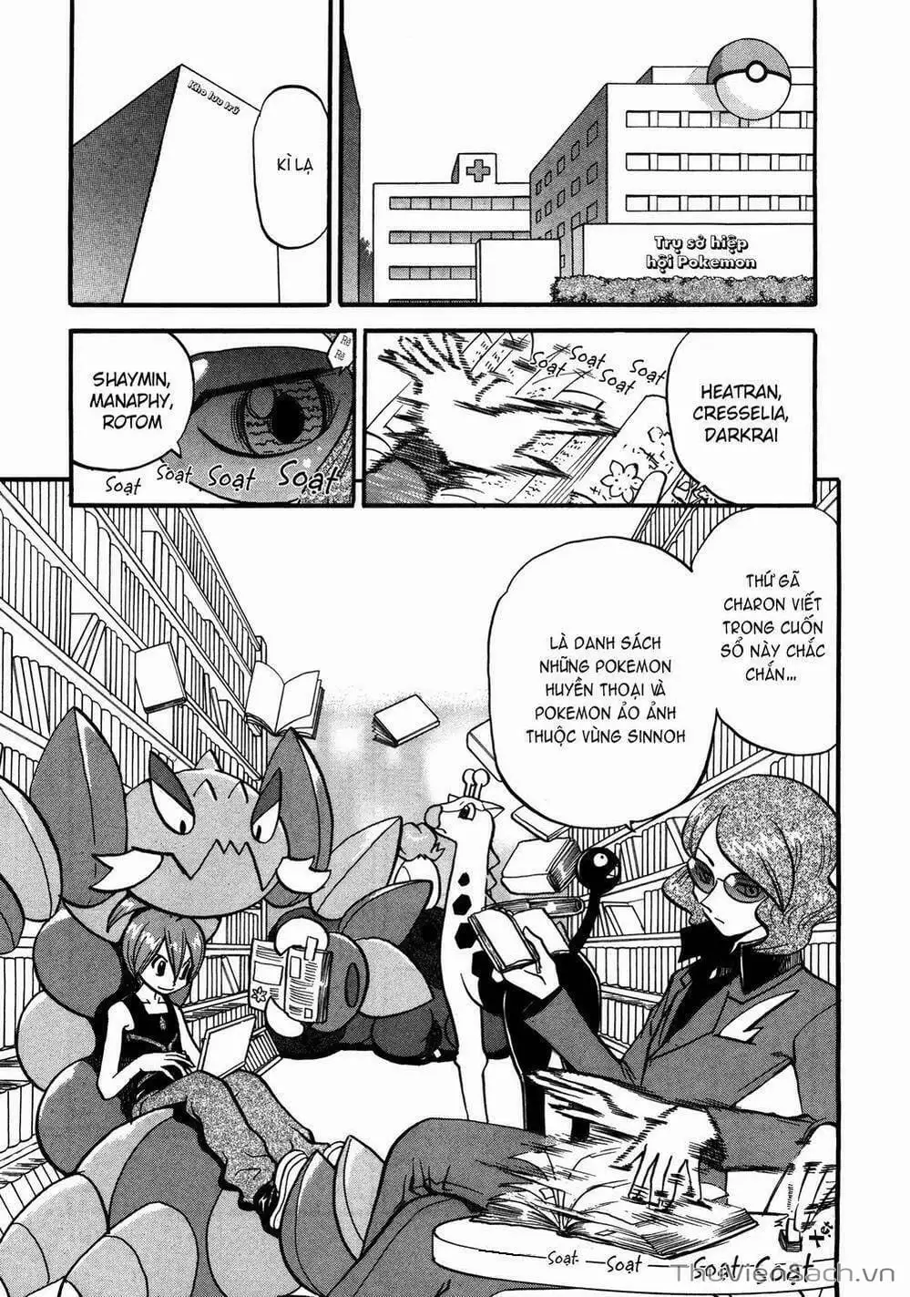 Truyện Tranh Thú Cưng Đặc Biệt - Pokemon Special trang 5